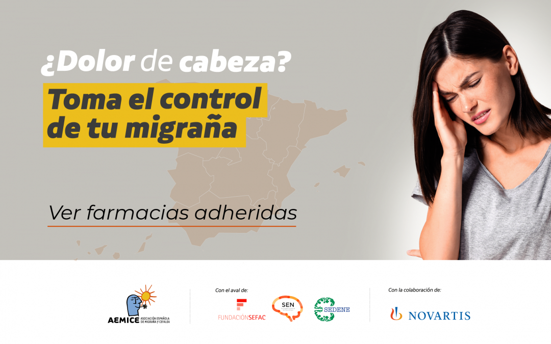 Más de 350 farmacias ya se han adherido a la campaña “¿Dolor de cabeza? Toma el control de tu migraña”